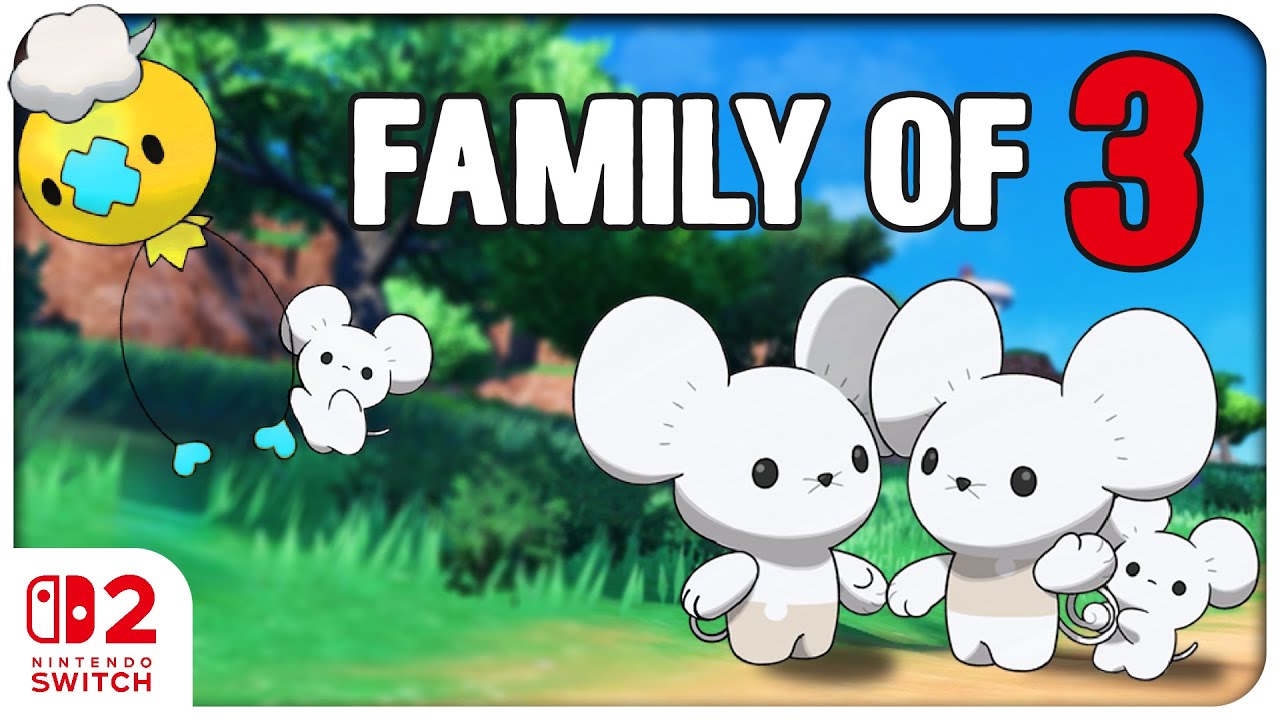 Family of 3 Maushold SHINY HUNT In Pokémon Scarlet and Violet