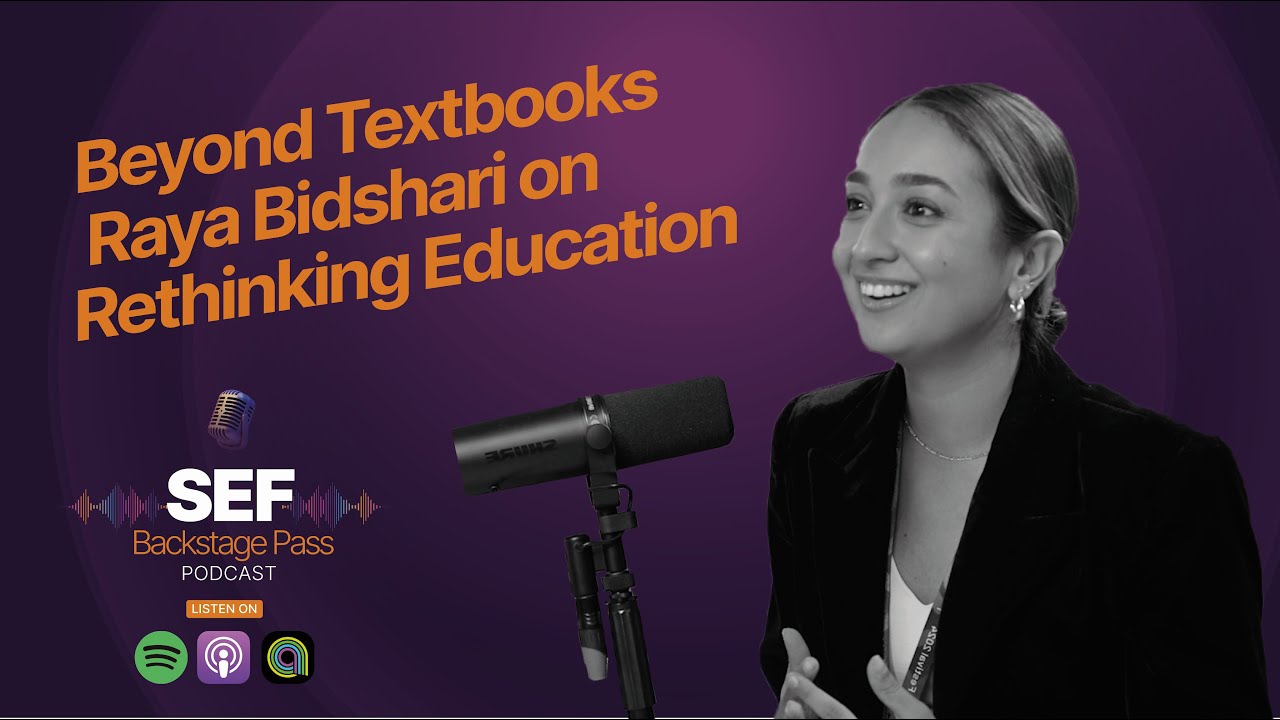 ⁠Beyond Textbooks: Raya Bidshari on Rethinking Education - YouTube