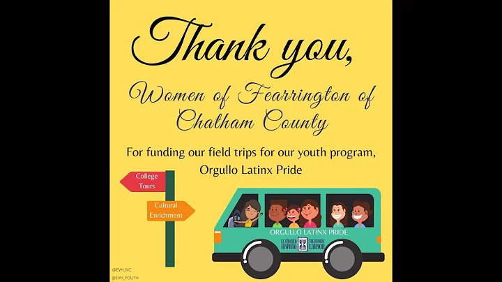 Thank you, Women of Fearrington of Chatham County