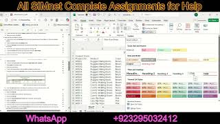Excel  In Practice   Ch 1 Guided Project 1-3| SIMnet  Assignment Excel 2021