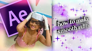 How to Make the Smoothest Edits + Voiceover - After Effects (AE) Tutorial For Beginners