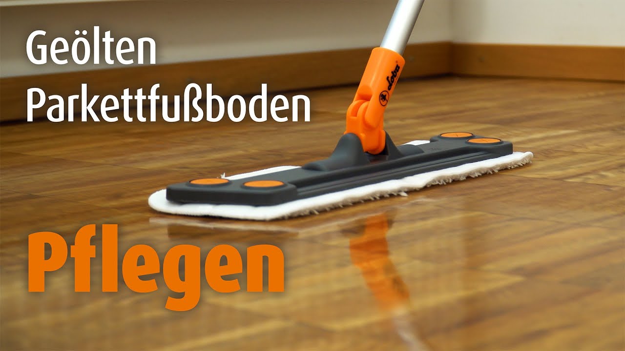 Wie pflege ich meinen geölten Parkettfußboden? – LOBA Refresh