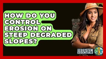 How Do You Control Erosion On Steep Degraded Slopes? - Ecosystem Essentials