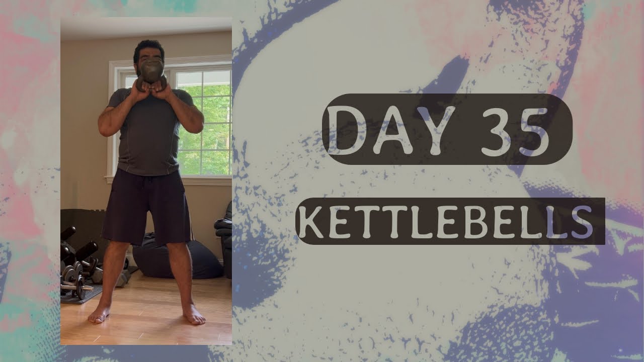 Day 35 Kettlebell Fixing my diastasis recti YouTube