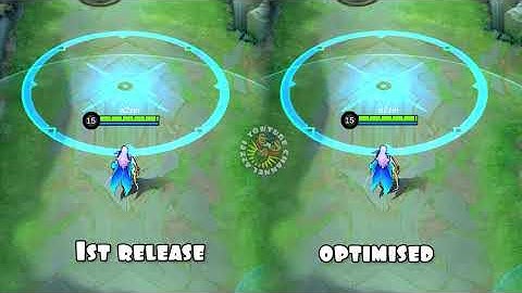 Luo Yi Optimised Siren Priestess Starlight Skin Effects Difference MLBB