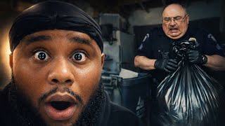 Officers Realize There's A Body In Families Trash