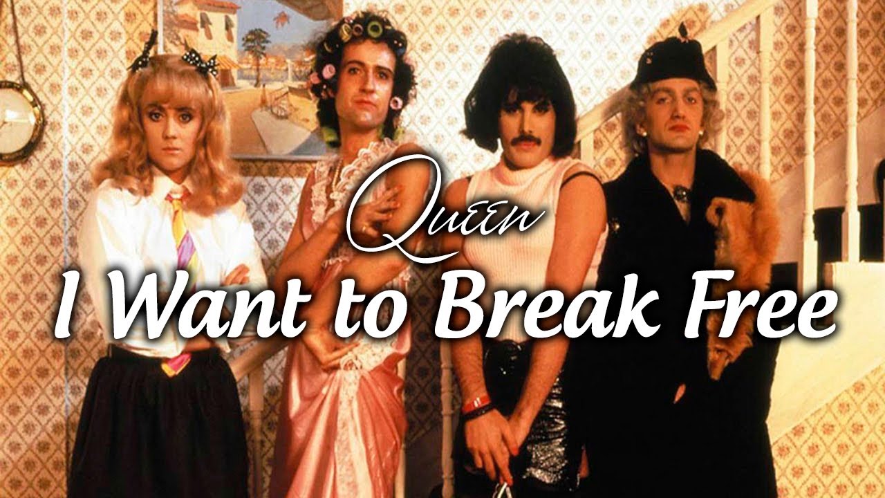 [Video+Letra/Vietsub/Lyrics] I Want to Break Free - Queen | I want to