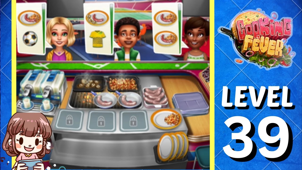 Cooking Fever Sports Bar Level 39 | No Boosters ⚽🍺