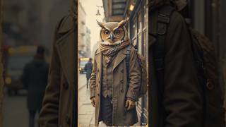 You’ve got an anthropomorphic owl dressed like  #usashorts #trending #aesthetic #shortvideos