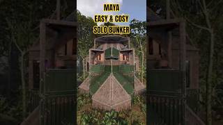 Maya V2 - Easy &amp; Cosy SOLO Bunker Base #rust #rustbasedesign #rustbase
