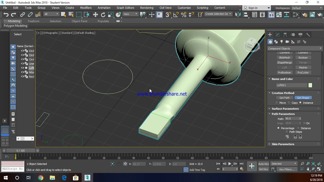 How to make screwdriver in 3ds Max - YouTube