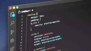 Royalty Free Computer Code on Screen Stock Video Footage