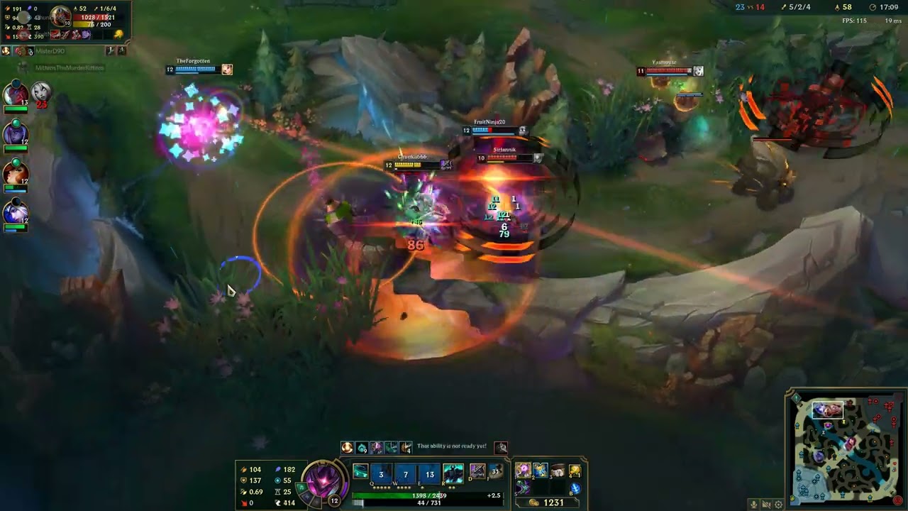 League of Legends - Mordekaiser with Nasus ult can survive anything