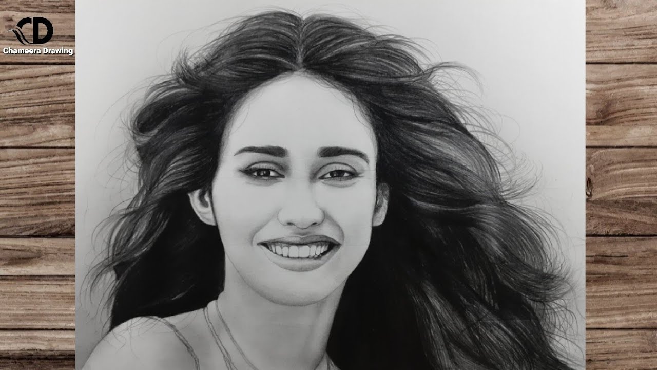 How to draw a girl with 