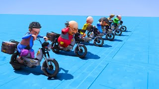Motu Patlu Impossible Parkour Ramp Challenge In Gta 5 screenshot 4