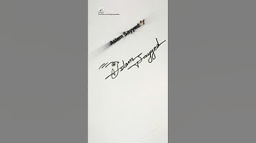 Eagle 🦅 Signature | Signature Design | Signature Ideas | Aslam Sayyed Signature Style #signature