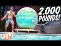 We Made the World's Largest Bath Bomb!