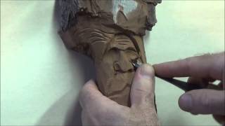 Learn how to wood carve with hand tools. Make a cool wood spirit face by watching my online lessons. These carving lessons a ...