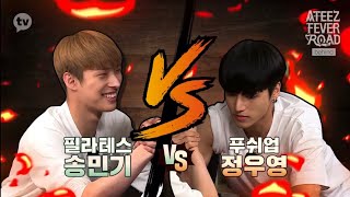 ATEEZ’s Tom and Jerry - Mingi vs Wooyoung | 에이티즈 톰과 제리 민기x우영