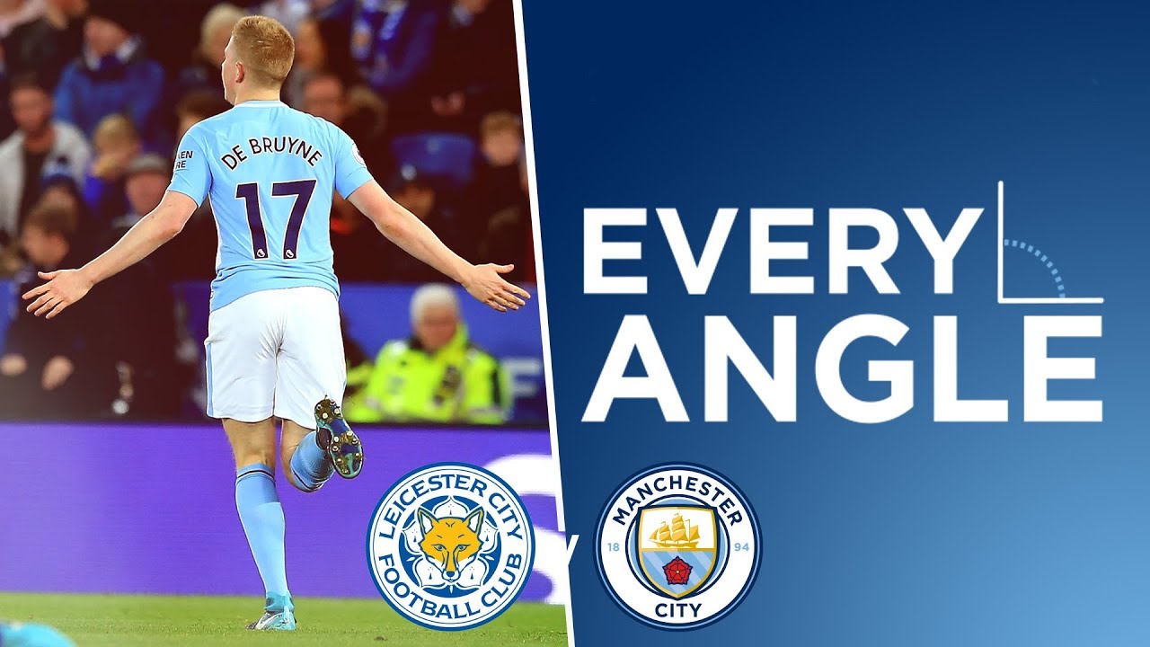 DE BRUYNE STRIKE! Every Angle Kevin De Bruyne Leicester 02 Man