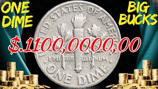 THE MOST EXPENSIVE ROOSEVELT DIME - WORTH A FORTUNE| UNBELIEVABLE VALUE OF RARE SILVER DIMES