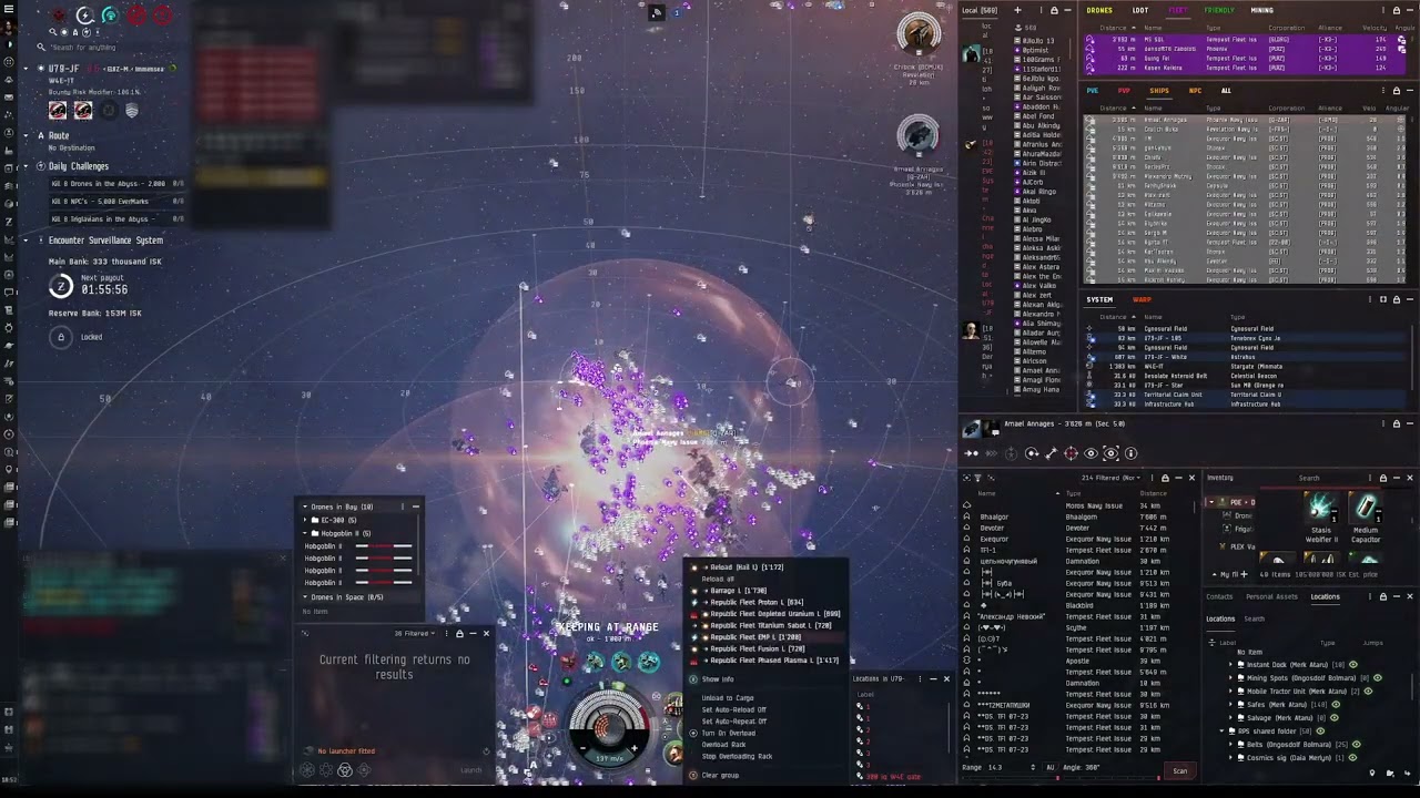 LTRIG VS Zerg - capitals brawl