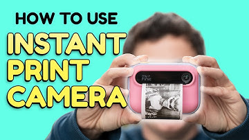 How to set up your kids Instant Print Camera | Camera Insta 20