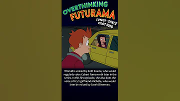 Fun facts about Futurama's opening scenes! (Season 1, Episode 1, Space Pilot 3000) #shorts