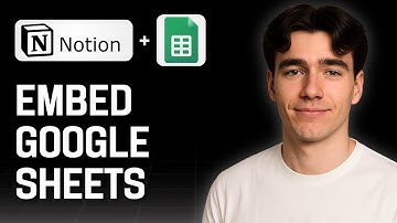 How to Embed a Google Sheet Inside Notion (Tutorial 2025)