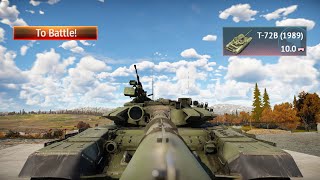 The T-72B (1989) experience