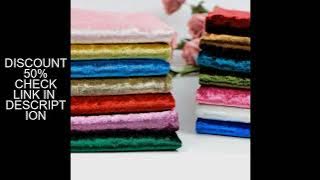 1/3/5M 22colors Stretch Velvet Fabric Diamond Luster Cloth Soft Upholstery Textiles Diy Velour For S