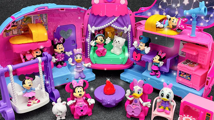 Disney Minnie Mouse House Playset | Unboxing Disney Minnie Mouse Toy Collection ASMR 2025