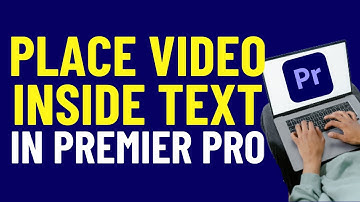 How To Add Video Inside Text In Adobe Premiere Pro 2024 | Adobe Premiere Pro Tutorials