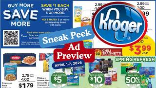 *MEGA SALE* Kroger SNEAK PEEK Ad Preview for 4/1-4/7 | Beauty Event, Nutrition Event, & MORE screenshot 3