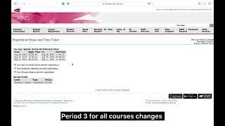 How to add drop course