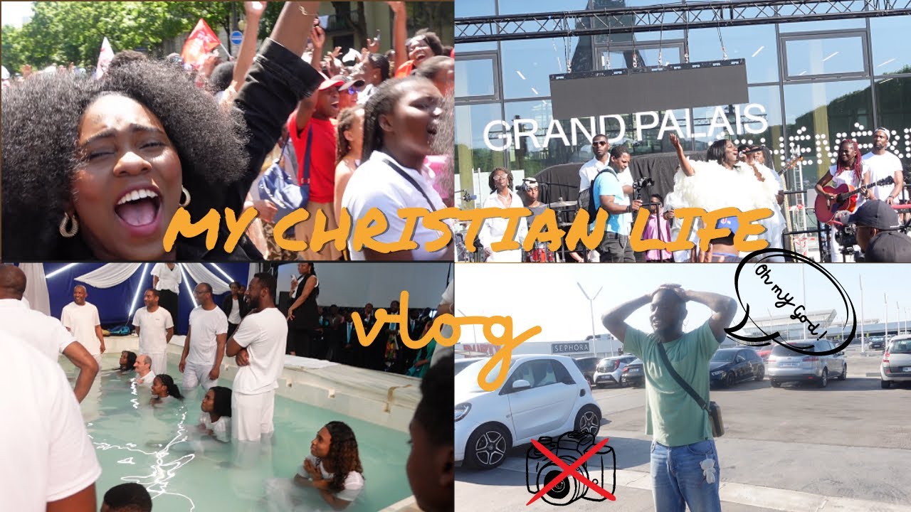 VLOG - Marche pour Jésus 2023, mon baptême, christian life