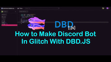 How to make Discord Bot in Glitch with DBD.JS. Fast and Easy, no need to be complicated