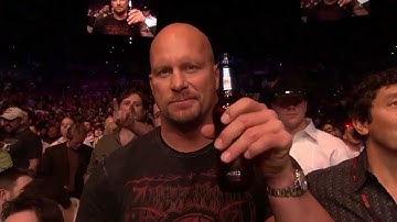 Stone Cold POP At UFC!