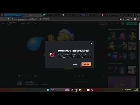 Deviantart Download Limit
