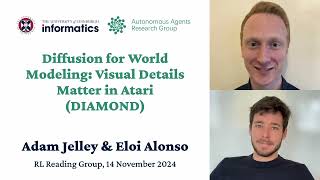 Adam Jelley and Eloi Alonso - Diffusion for World Modeling: Visual Details Matter in Atari (DIAMOND) Net Worth
