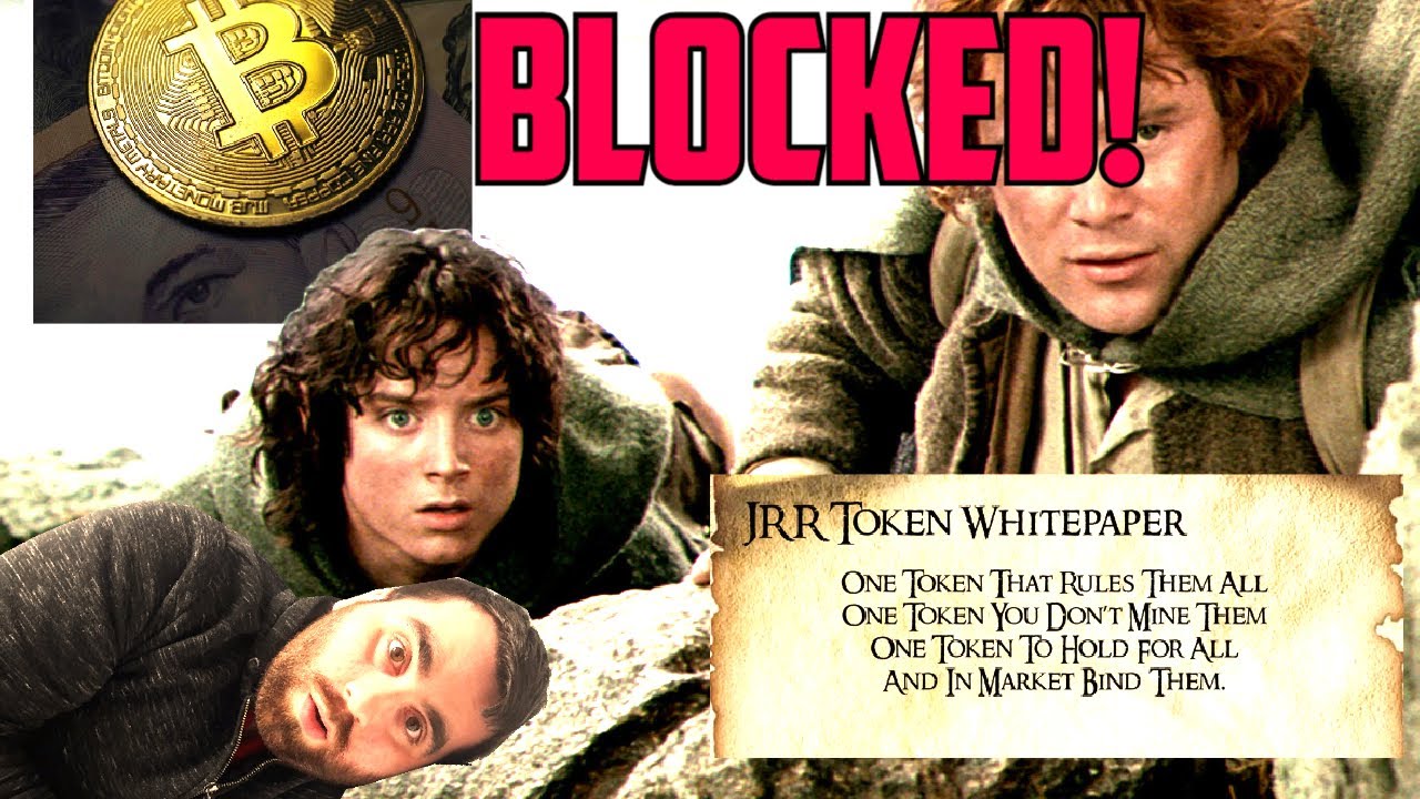 YOU SHALL NOT PASS CRYPTO COIN BLOCKED by jrr tolkien estate!! Lord of the rings crypto coin!