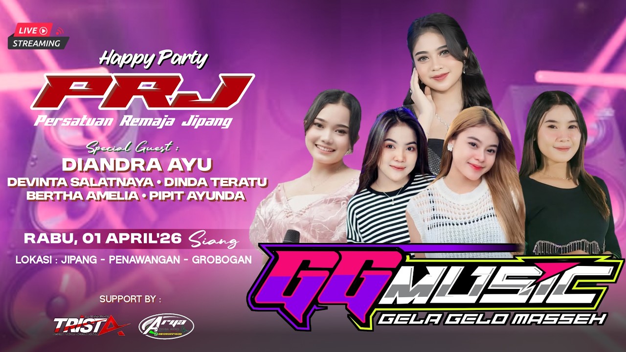 🔴STREAM GG MUSIC / HALAL BIHALAL PEMUDA \