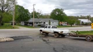 Big block built hauling ass
