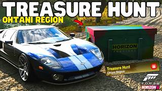 Forza Horizon 6-How to complete Treasure hunt OHTANI REGION-Treasure location-S1 Festival playlist