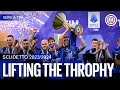 Lifting the trophy   scudetto 202324 