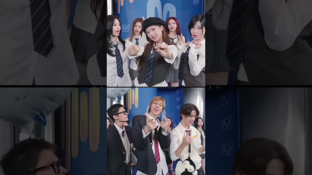 BABYMONSTER AND CORTIS REALLY LIKE YOU IN MCOUNTDOWN