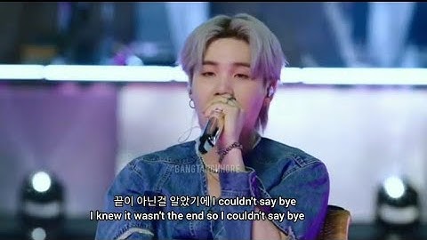 (eng sub) Suga Korean rap | BBC Radio 1 