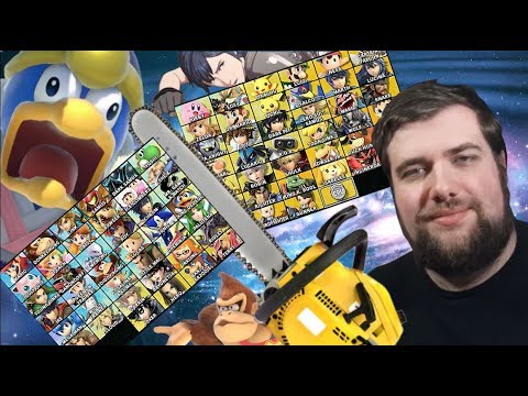 Cutting HALF of the Smash Ultimate Roster! - NearChris