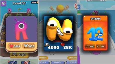 Merge Alphabet Lore Run Vs Number Run Vs Merge ABC - Abcdefghijklmnopqrstuvwxyz Full Gameplay Part 2