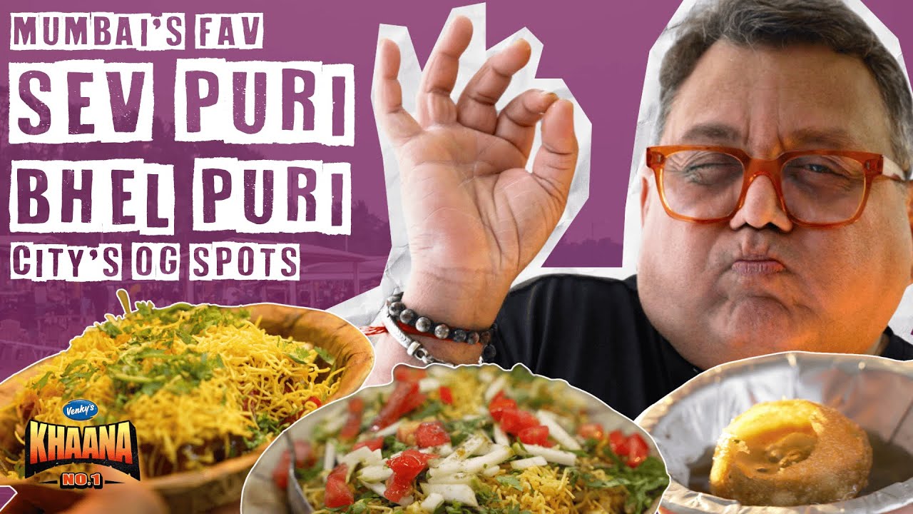 Tasting the Best CHAATS in Mumbai | Khaana No. 1 